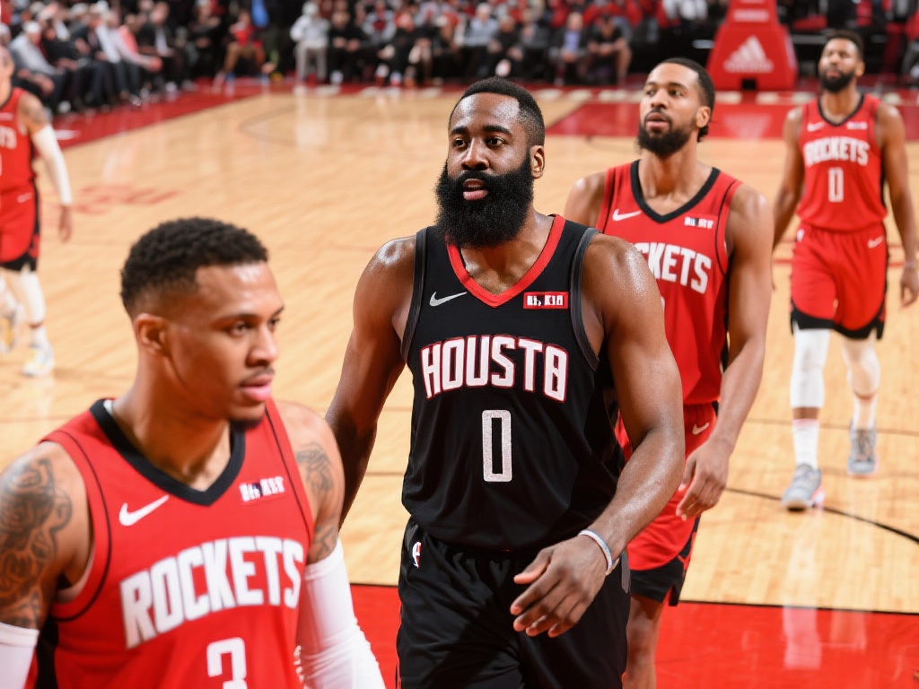 从历史数据出发，火箭近年来虽有起伏，但他